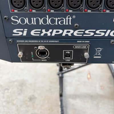 Soundcraft Si Expression 2 24-Channel Digital Mixer 2010s - Black image 6