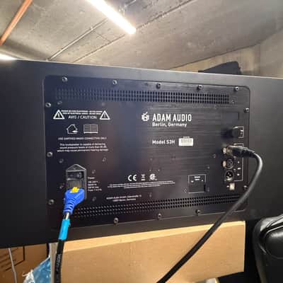 ADAM Audio S3H Active Studio Monitor (Pair) - Black image 6