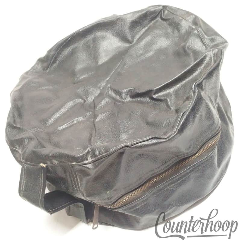 Leather Snare Drum Case 14x5"Vintage 60s "Supreme" Gig Bag Protective Soft Shell image 1