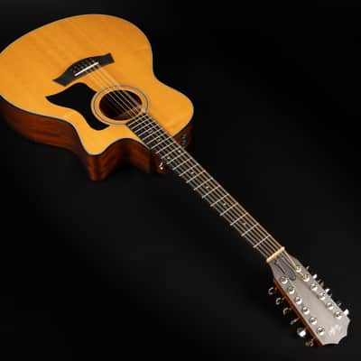2017 Taylor 356ce with ES2 Electronics - Natural | USA All Solid Grand Symphony Acoustic Guitar Cutaway Pickup | OHSC image 7