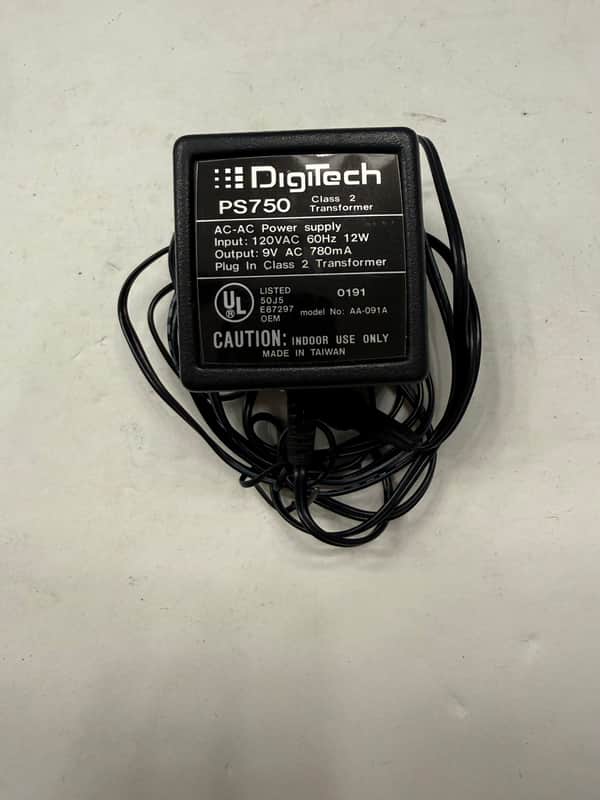 Immagine DOD Digitech PS750 9v AC 780mA Guitar Effect Pedal OEM Power Supply Adapter - 1