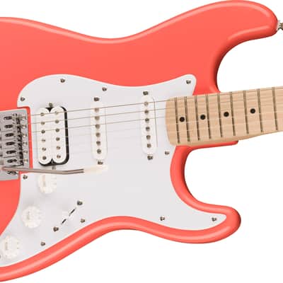 Squier Sonic Stratocaster HSS Tahitian Coral image 3