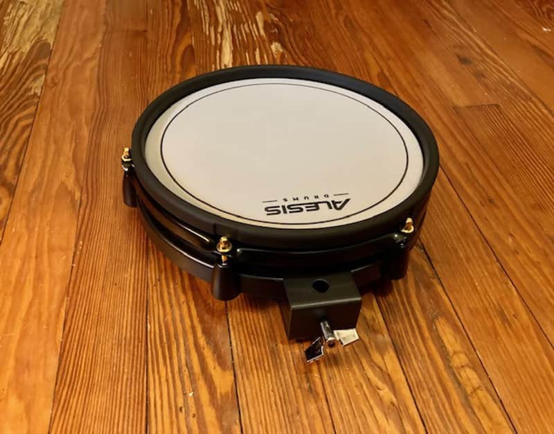 Alesis 10" Mesh Snare Drum Pad NEW (Black w/White Mesh) Command SE Surge image 1