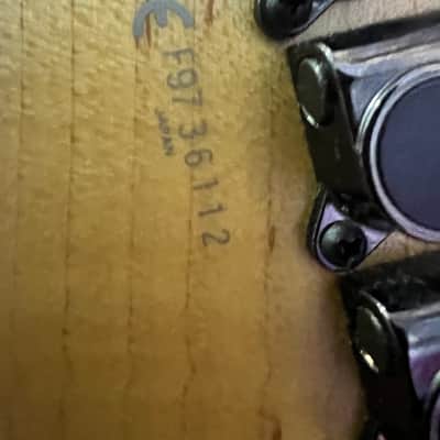 Ibanez S540LTD-Rare purple flame image 5