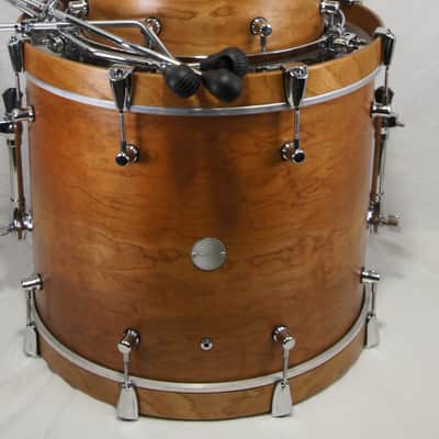 Click Icon 4pc Cherry Drum Set Shell Pack Satin Oil 20 14 12 14 image 8