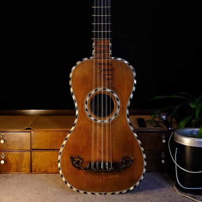 Anonymous baroque guitar c.1780 Baroque image 3