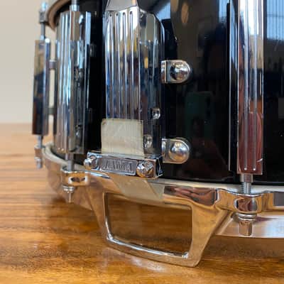 Tama Artwood Snare Drum 1980s - Piano Lacquer Black - with Case! image 8