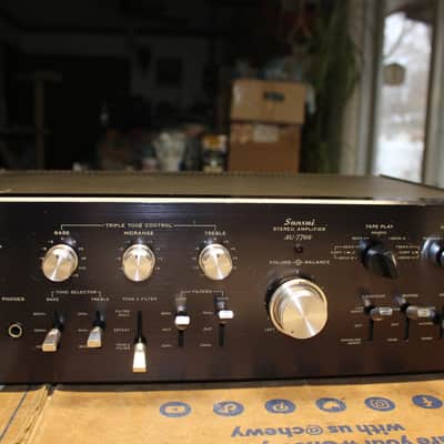 Restored Sansui AU-7700 Integrated Amplifier image 1