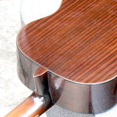 (Bridge Lift) 1960's Solid Top MIJ Classical By Hotaka (For Barnes & Mullins Distributor) No. 65 (top model) image 14