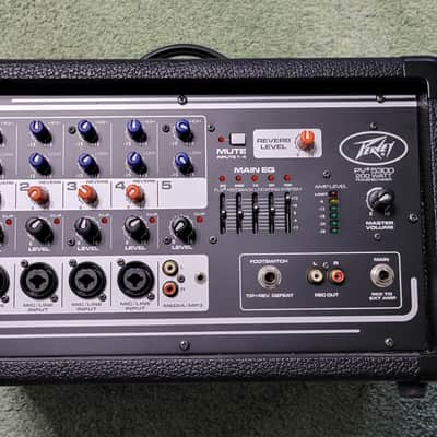 Peavey PV5300 5-Channel Powered Mixer 2010s - Black image 5