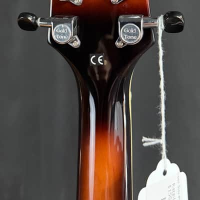 Gold Tone Mandocello 8-String Acoustic-Electric Vintage Sunburst w/ Hardshell Case image 10