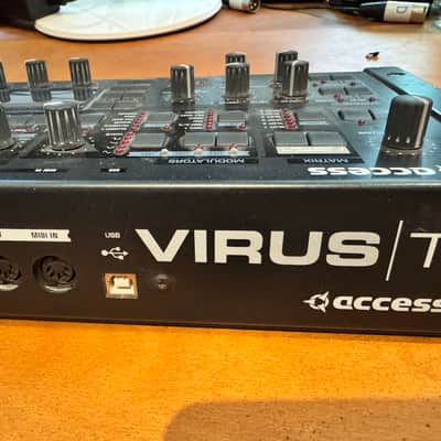Access Virus TI Desktop Digital Synthesizer 2005 - Black image 4