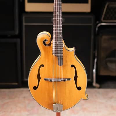 Eastman MD915-BD F-Style Mandolin - Blonde with Hardshell Case image 3