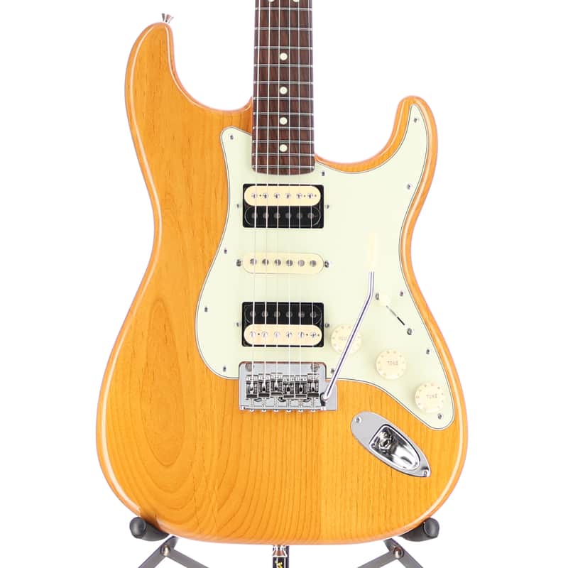 Fender Certified Pre-Owned 2024 Collection Made in Japan Hybrid II Stratocaster HSH, Rosewood Fingerboard, Vintage Natural (S13) (31816)