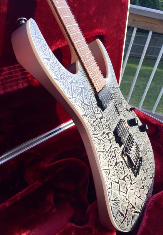 Ibanez Prestige RG2620 CBK - Team J Craft 2006 Cubed Black Pewter