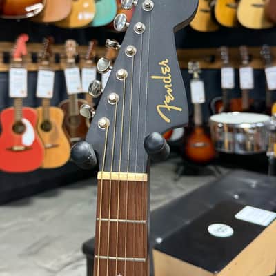 Fender electric-acoustic guitar "Joe Stummer Campfire", Black Matte - Open Box image 5
