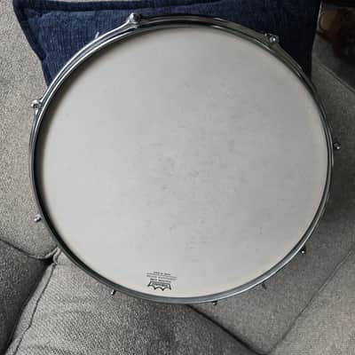 Slingerland 8 lug snare drum mahogany shell cob hoops Early 1960s - Red Sparkle image 8