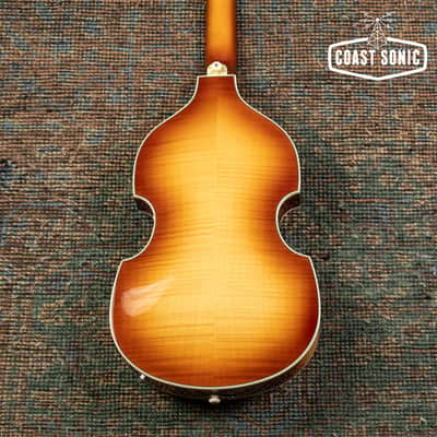 2023 Hofner Thomas Stuhlein H500/1-63-AR Artist Model Premium Made in Germany w/case image 3