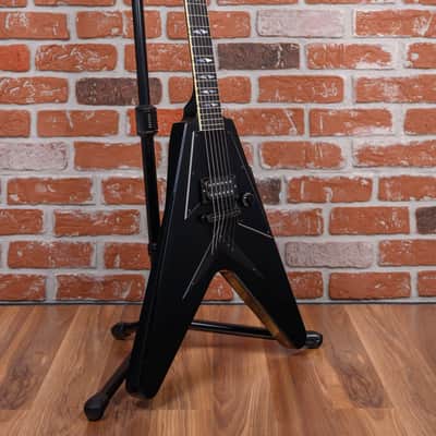 Gibson Flying V V90 Ebony 1988 w/OHSC image 3