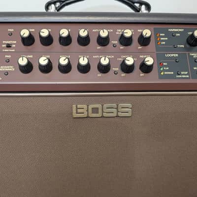 Boss Acoustic Singer Pro Acoustic Amplifier / Super Clean / Works Perfectly image 4
