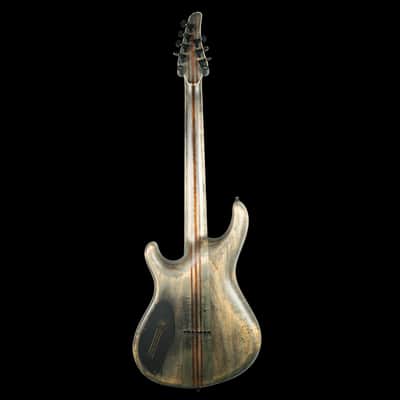 Mayones Regius 7, Transparent Natural Black Burst image 4