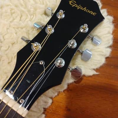 Epiphone 2018 PR150VSAE Tobacco Sunburst Acoustic Electric w/Padded Gig Bag image 12