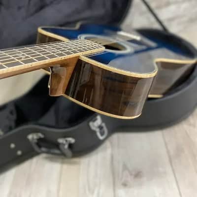 PRS SE #A60E Angelus Cobalt Blue Acoustic Electric Guitar - with Hardshell Case - AE60E image 4