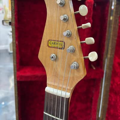 1961 Carvin SBG-3 Lefty - Natural w/ case - Left Handed image 8