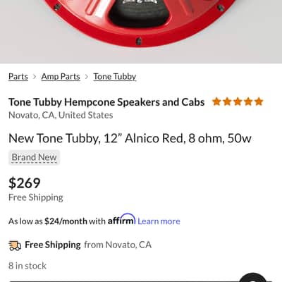 A Brown soun INC Tone Tubby 12” Speaker image 4