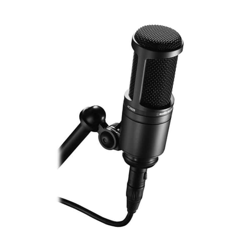 Audio-Technica AT2020 Cardioid Condenser Studio Microphone image 1