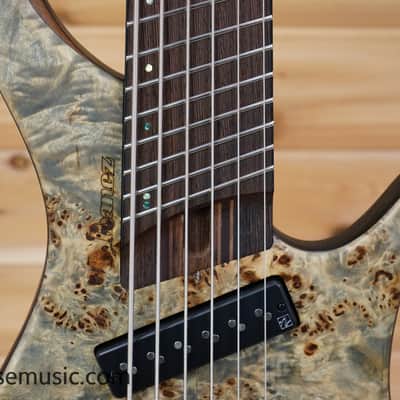 Ibanez EHB1506MS-BIF Bass Workshop - Black Ice Flat image 4