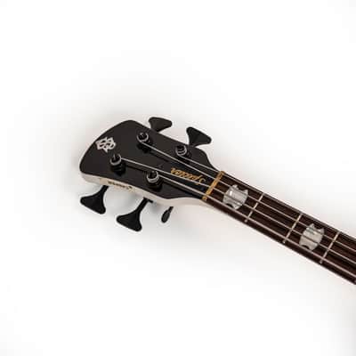 Spector White Casper 4 String Bass Owned by Rex Brown of Pantera image 7