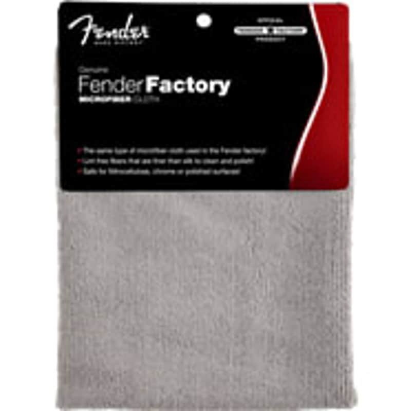 Fender Factory Microfiber Cloth Gray image 1