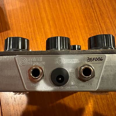 Spiral Electric FX Black Spiral Fuzz - SN006 - Oxidized - Nanolog N2 image 2