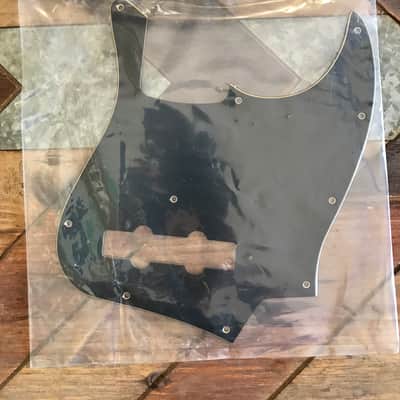 Real Life Relics Fender® Aged Black 75 Jazz J Bass® Pickguard 3 Ply (Fender® SKU 0055252049)   [PGU5] image 4