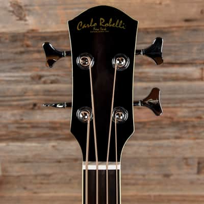 Carlo Robelli CRB40B Acoustic Bass Transparent Black image 6