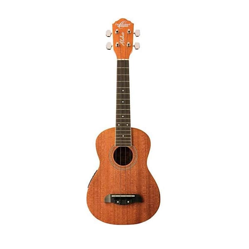 Oscar Schmidt Mahogany Concert Ukulele w/ Pickup & Electronics image 1