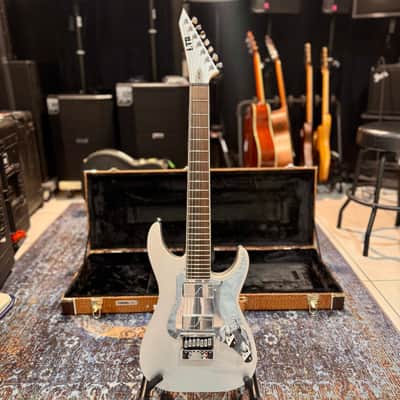 ESP LTD KS M-7 Evertune Ken Susi Signature 2016 - Present - Metallic Silver image 2