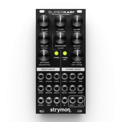 Strymon SuperKar+ 32-Voice Karplus-Strong Synth Module for Eurorack Modular Synth image 1
