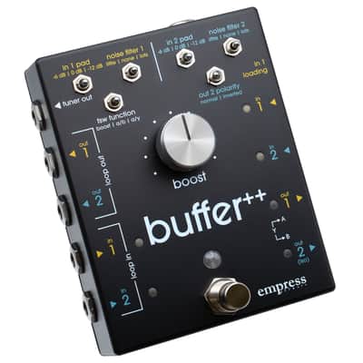Empress Effects Buffer++ Buffer and Routing Guitar Pedal image 2
