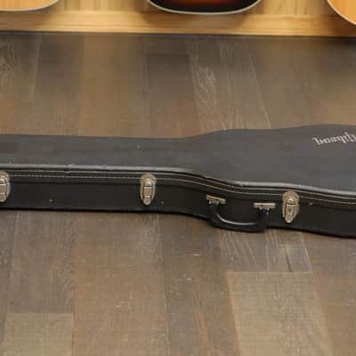 1976 Gibson Les Paul Custom Electric Guitar Black Ebony + OHSC image 23