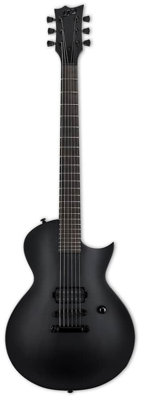 ESP LTD EC BLACK METAL Black Satin (B Stock) image 1
