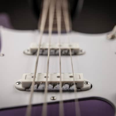 Guyatone EB-9 Sharp 5 1960s - Lavender Metallic image 17