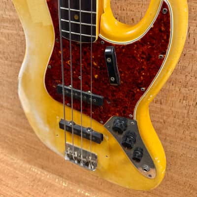 Fender Jazz Bass 1966 - Olympic White with Matching Headstock image 18