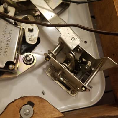 Garrard Type A Automatic Turntable 4-speed and tonearm, no headshell 1960s - Cream image 12