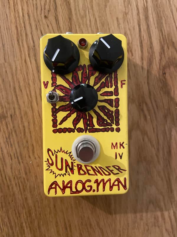 Analogman Sun Bender MkIV - 2023 - 3xNOS Mullard - RARE | Reverb