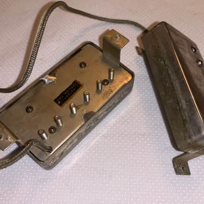 Gibson PAF 1958 / 59 - Unsealed Double white PAF set Nickel imagen 18