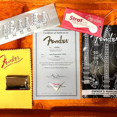 Fender Stratocaster Custom Shop 1956 NOS White Blonde 2004 image 8