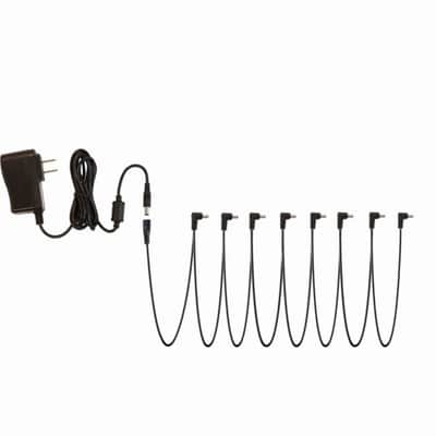 Guitar Effects Pedal Power Supply 8-Way Daisy Chain image 1
