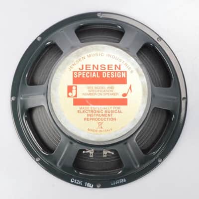 Jensen C12K Vintage Ceramic 12" 100-Watt 16ohm Guitar Speaker